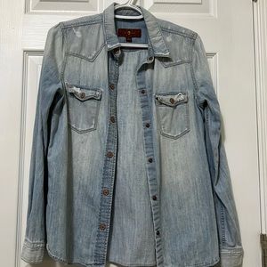 TRUE RELIGION Denim long sleeve